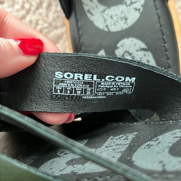 Sorel Ella Faux Leather Slides - Picture 7 of 7
